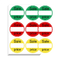Özel Logo Perakende Mağazası Kağıt Etiket Etiketi Suya Dayanıklı