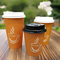 Sıcak İçecek Tek Kullanımlık Gıda Ambalaj Kağıdı Sütlü Çay için Kahve Fincanları 24oz