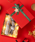 Noel Kurabiyesi Çikolatalı Bisküvi Seçim Kutusu Noel Baba Kardan Adam Tasarımı