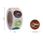 Kahve Kağıt Bardak Logo Özel 60ml 80ml için Kalıp Kesim Gıda Ambalaj Etiketi