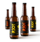 Özel Logolu Parlak Suya Dayanıklı Bira Şarap Şişesi Etiket Etiketi