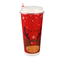 ODM 9oz Kağıt Tek Kullanımlık Noel Kupası İçecek Kahve Süt Çayı