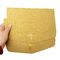 Paketleme Postası için Mini Kraft Kağıt Zarfları Altın Yazdırma