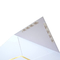 Altın Folyo Kenar Çizgili Özel Beyaz Tasarım Logo Düğün Davetiyesi Zarfı